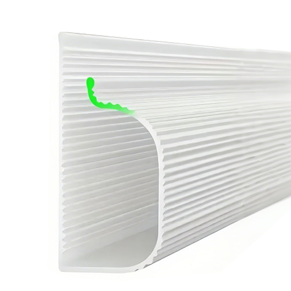 40cm Under Desk Cable Management ¨C Adhesive Mount Cord Organizer for Desk White