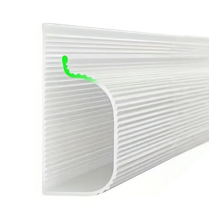 40cm Under Desk Cable Management ¨C Adhesive Mount Cord Organizer for Desk White