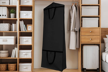Portable Wedding Dress Garment Bag - Black