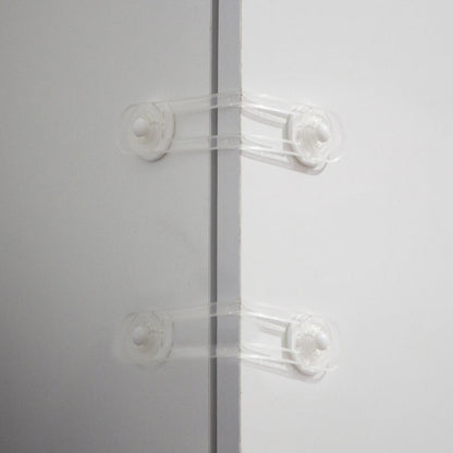 8Pcs Baby Proofing Security Lock Self-Adhesive Cabinet Door Security Locks