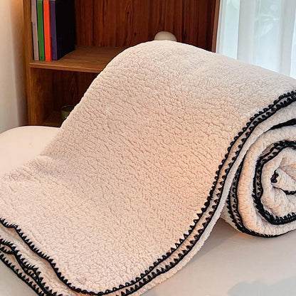 Sherpa Throw Blanket Winter Fuzzy Throws Cozy Blanket Khaki