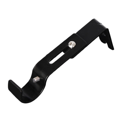 2PCS Adjustable Curtain Rod Brackets ââ‚?Wall Mount Holders for Drapes Black