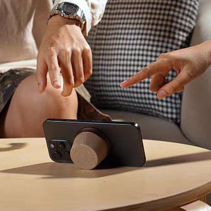 2-in-1 Portable Bluetooth Speaker and Phone Stand Gift for Birthday Christmas Rose Gold