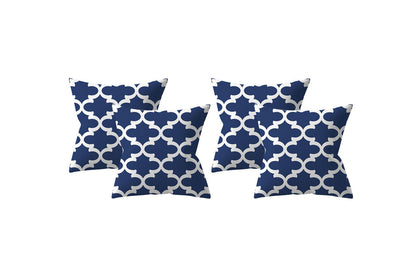 4Pcs 45X45CM Linen Geometric Throw Pillow Cushion Cover ST2