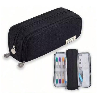 Large Pencil Case-Black