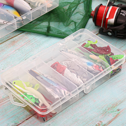 Bass Trout Salmon Fishing Lures Kit ¨C Baits & Tackle Fishing Accessories Set Green