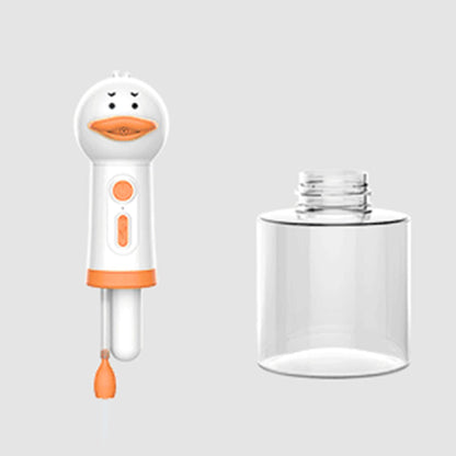 Electric Foaming Shampoo Dispenser for Dog and Cat Bathing Yellow Style