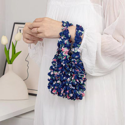 2Piece Pineapple Bubble Shopping Bag-Pink and Blue