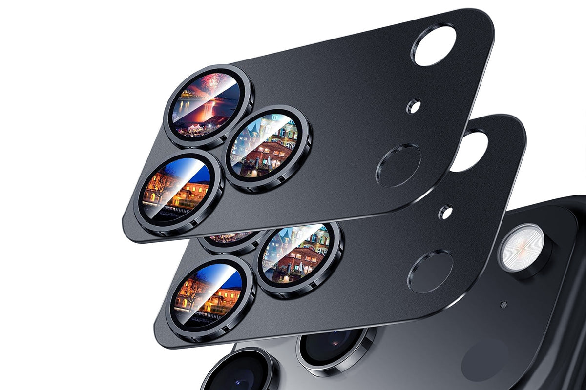 Replacement iPhone 17 Camera Lens Protector Full Coverage-Black