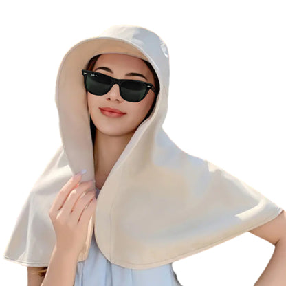 Sun Hats Wide Brim Fishing Hat UV Protection Bucket Hats Beige