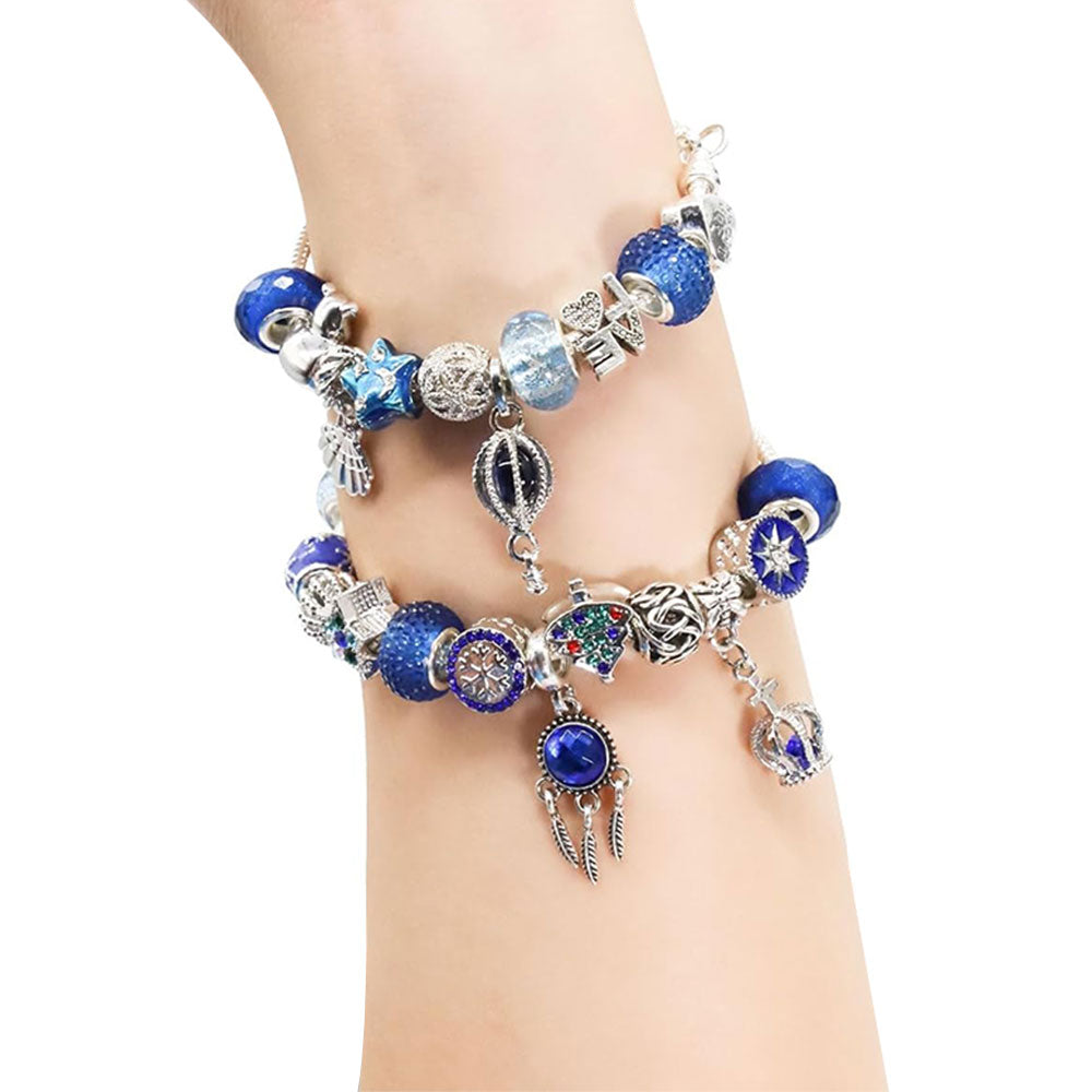 24 Days Christmas Jewellery Advent Calendar DIY Countdown Calendar Charm Bracelet Kit