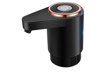 Electric Water Bottle Pump Automatic Dispenser For Kitchen Camping-Black