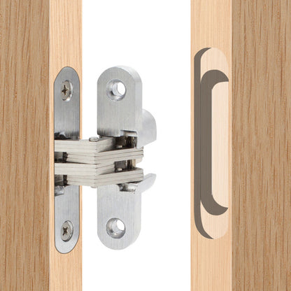 Stainless Steel 180 Degree Concealed Hinge for Cabinet Doors