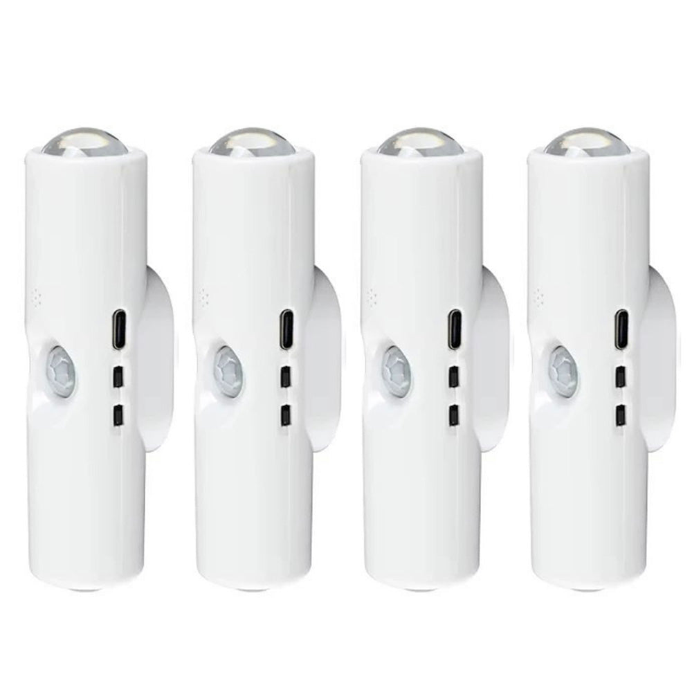 4 Pack RGB Motion Sensor Night Light