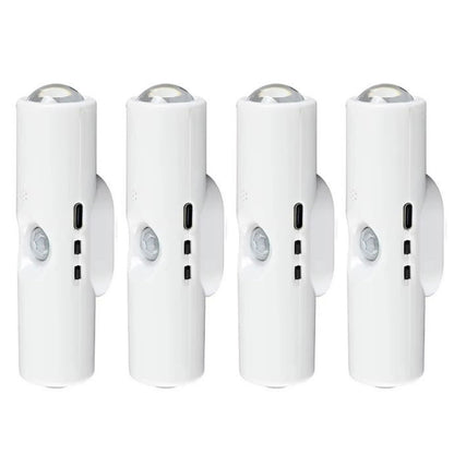 4 Pack RGB Motion Sensor Night Light