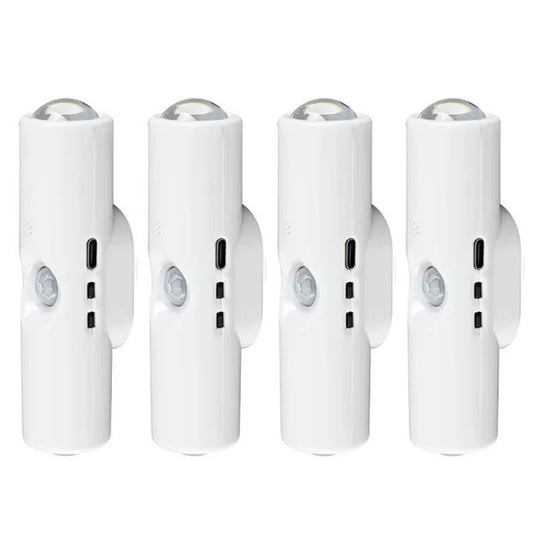 4 Pack RGB Motion Sensor Night Light