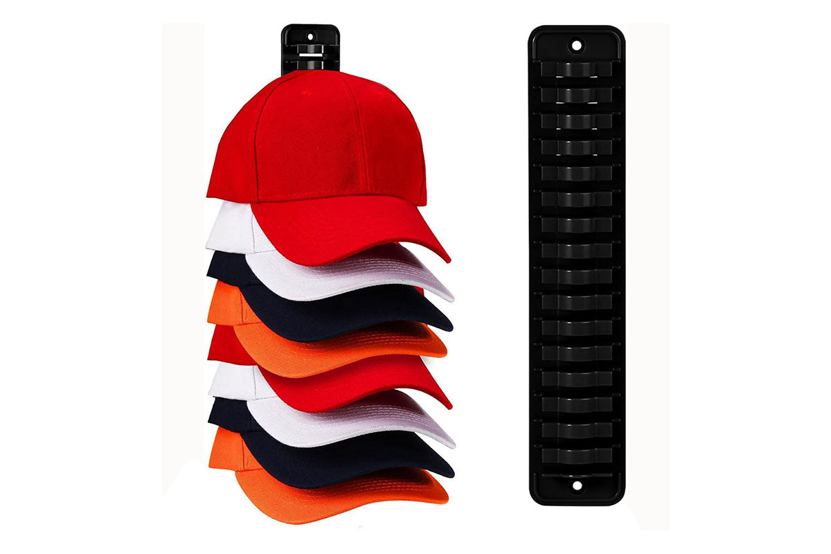 Hat Organizer For Baseball Caps Wall Mounted Storage Rack Hat Display Organizer