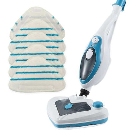 5 Pieces Replacement Microfiber Steam Mop Pads for Maxkon