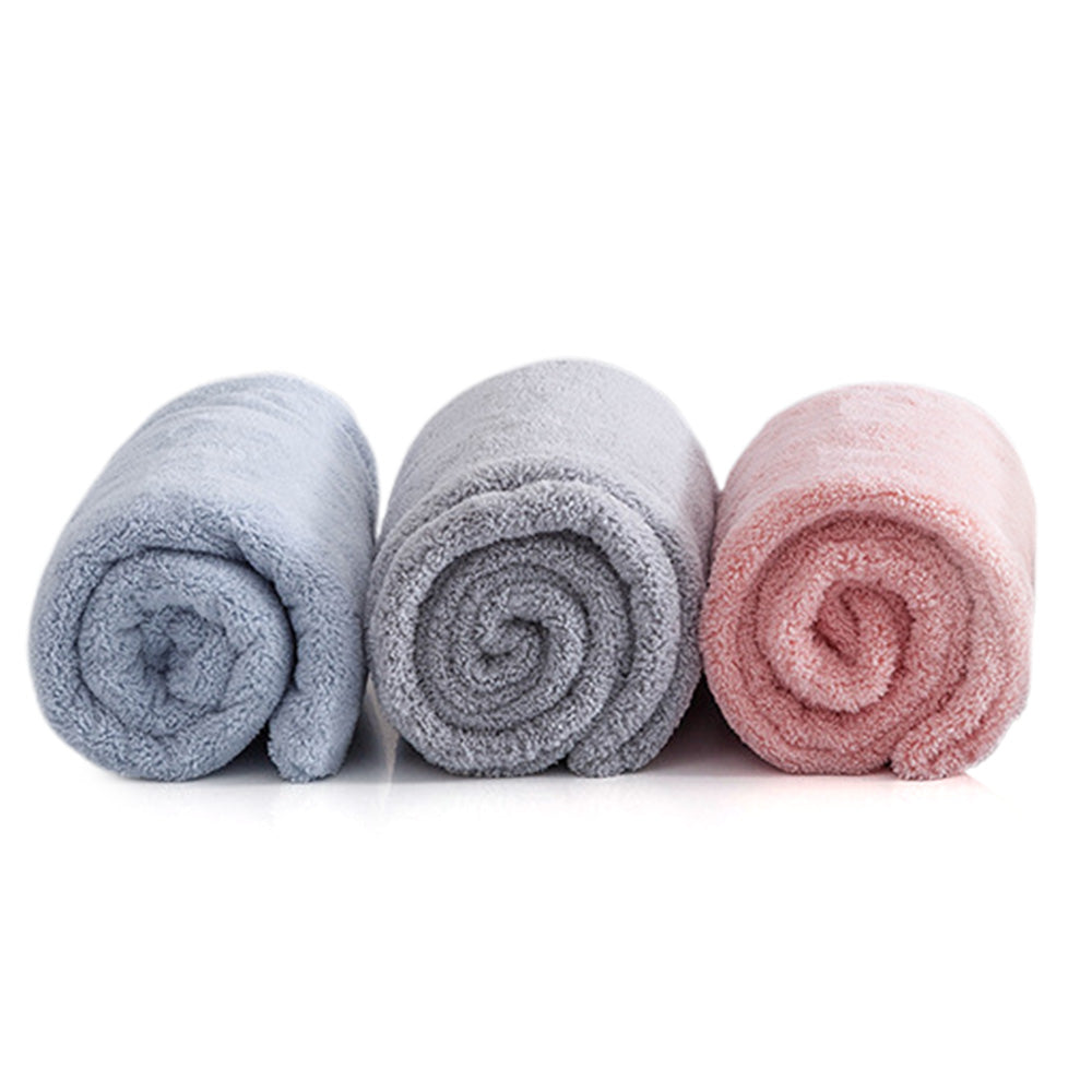 3Pcs Set Microfiber Hair Towels Drying Hair Wrap Turban for Wet Hair