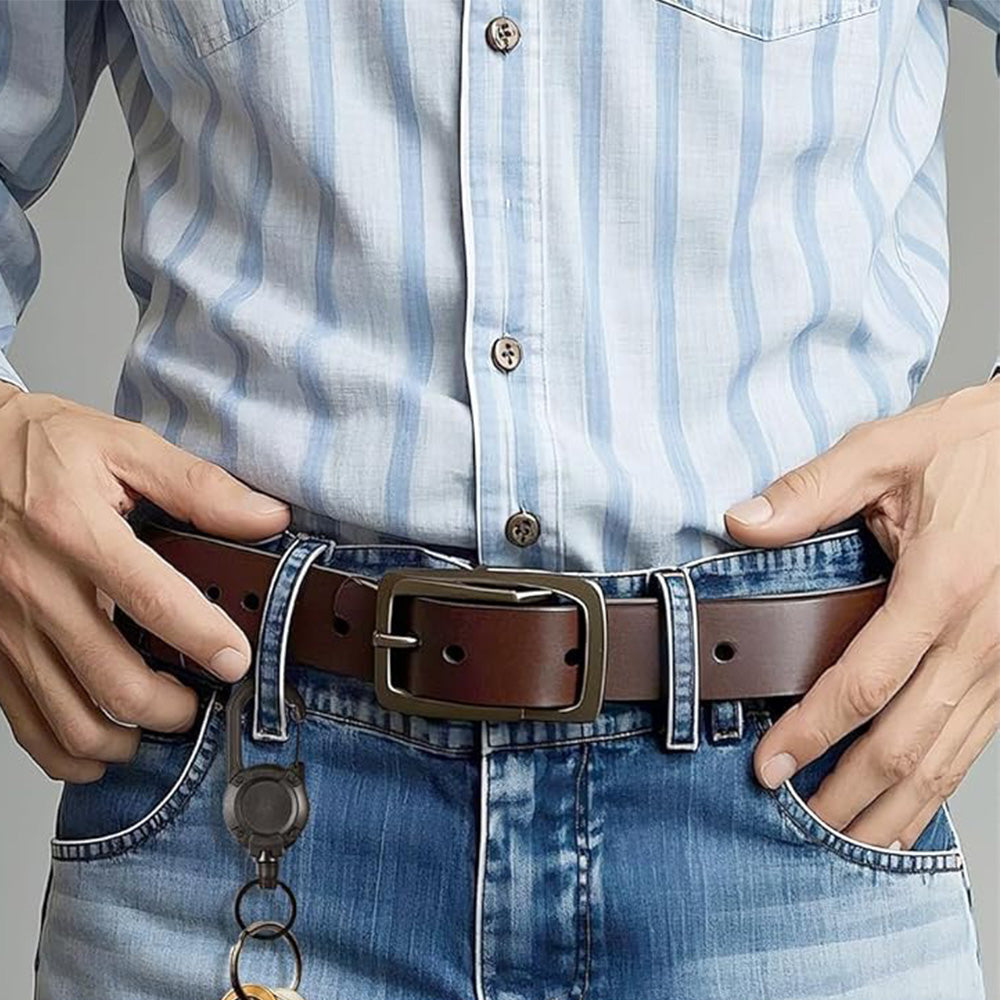 4Pcs Retractable Keychains Multitool Carabiner Badge Holders