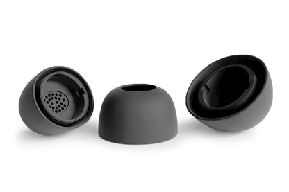 12 Piece Silicone Ear Tips for Samsung Galaxy Buds3 Pro - Grey