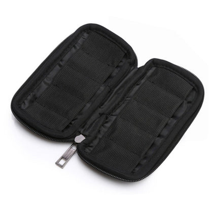 Portable 10-Slot Flash Drive Case USB Storage Bag Electronic Accessories Organizer