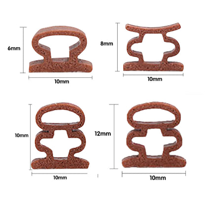 6M Door Window Seam Seal Strip Self-adhesive Draught Excluder Door Anti-collision