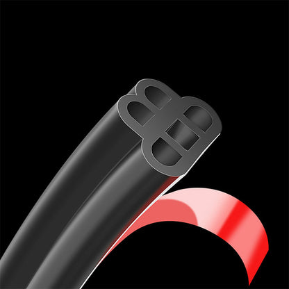 4 Hole Fourteen Meter Auto Door Seal Strip