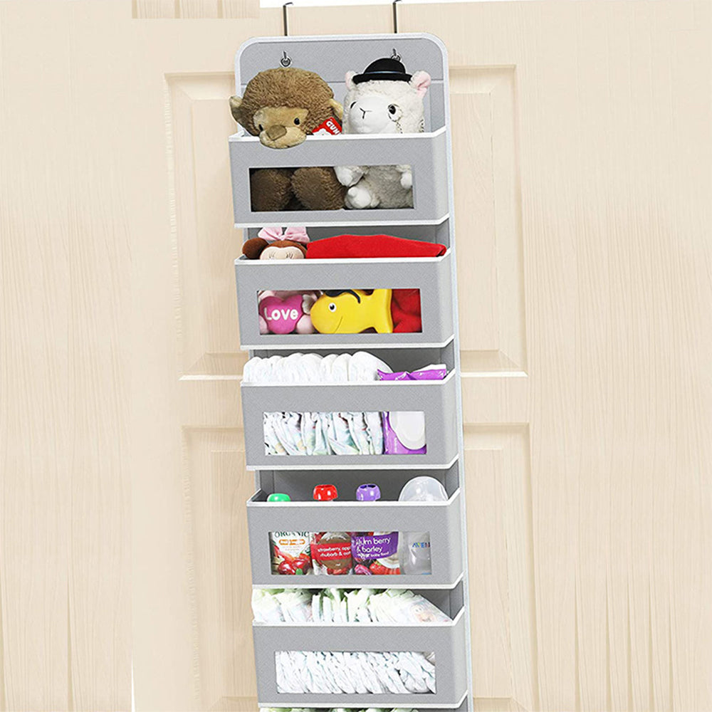Over The Door Hanging Organizer Wall Mount Large Capacity Storage Toys Sundries Etc-Style 5