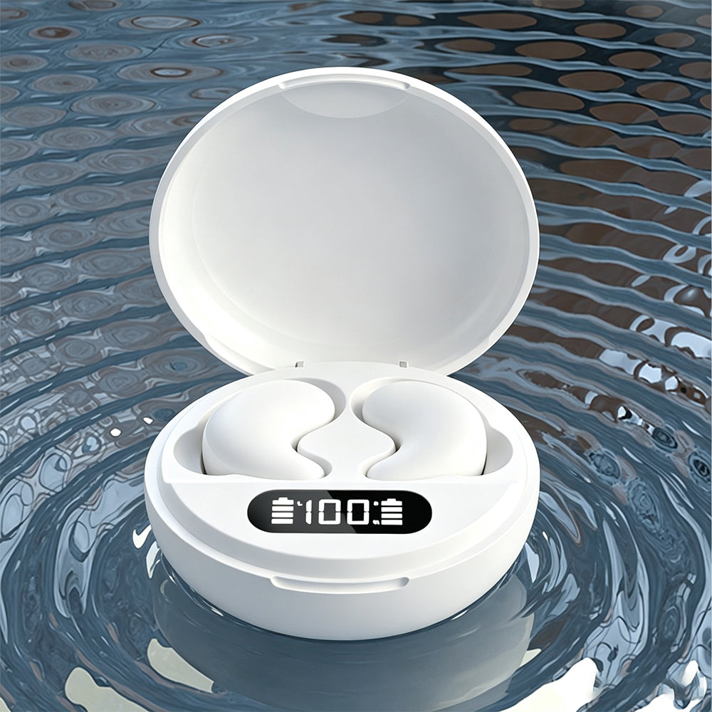 150 Languages AI Translation Earbuds Sleep Earbuds - White