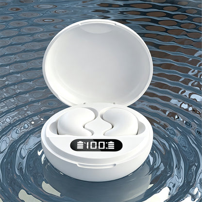 150 Languages AI Translation Earbuds Sleep Earbuds - White
