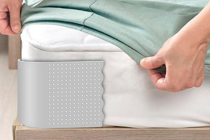 4Pcs Lock Sheet Holders Heavy Duty Bed Sheet Straps Keep Sheets Tight Fit All Mattress -Grey