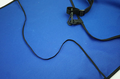 2Pcs Nonslip Waterproof Durable Car Universal Fit Interior Backseat Dog Seat Covers-Blue