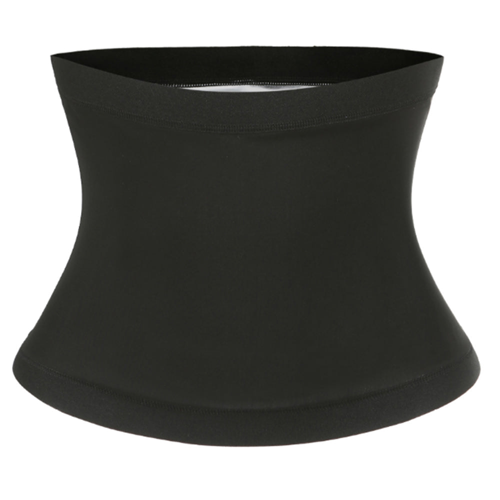 Men Waist Shaper Sweat Belt Slimming Sauna Belt Blue Coating