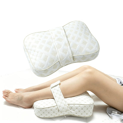 Knee Pillow for Side Sleeping-White