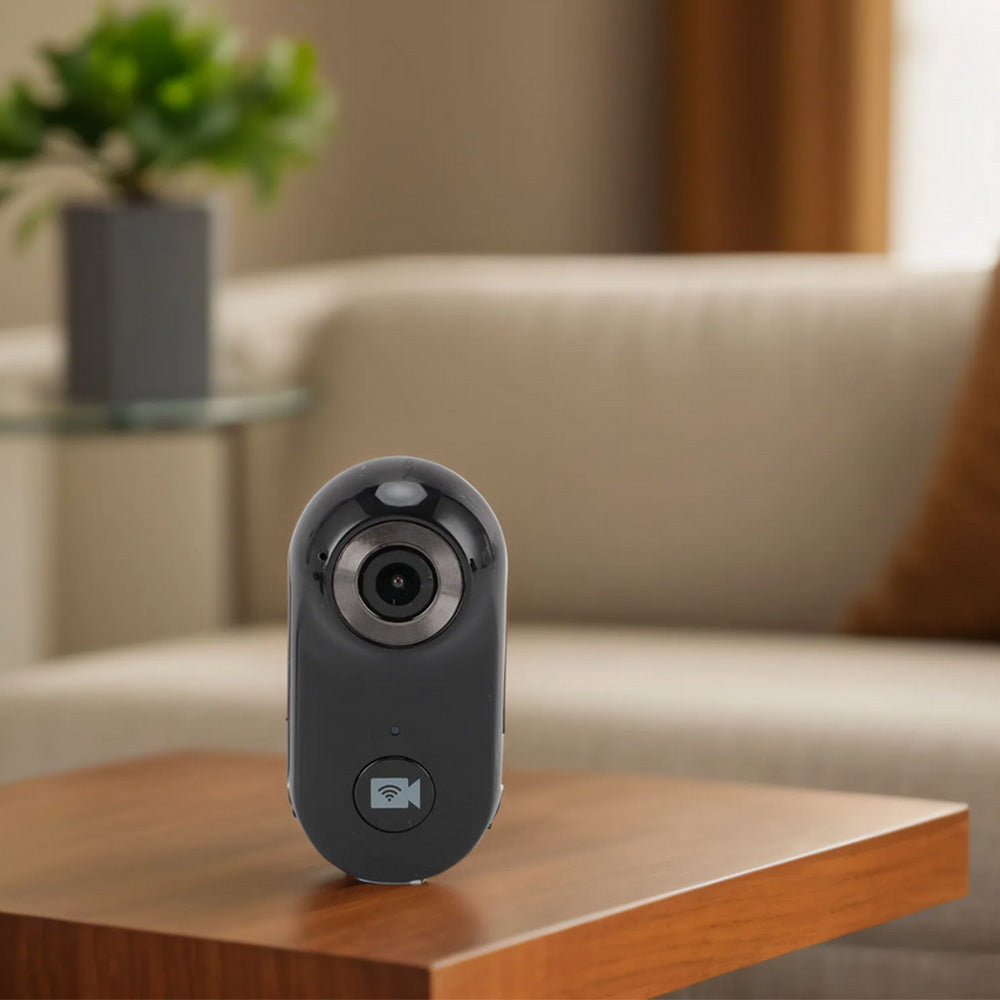 1080P Mini WiFi Action Camera Thumb Sport Video Recorder for Motorcycle Black