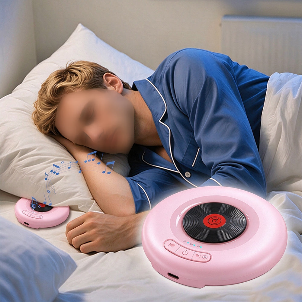Bluetooth 6.0 Pillow Speaker Ultra Thin Sleep Speaker - Pink
