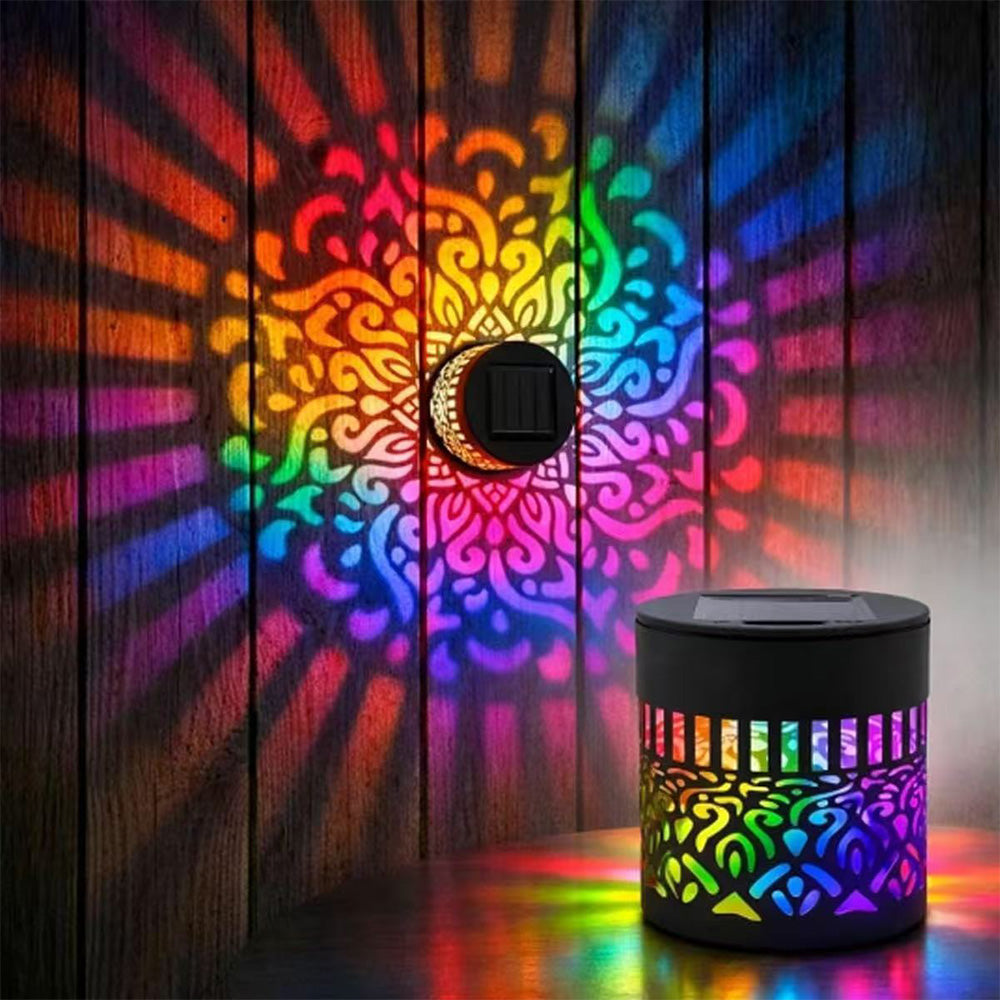 Solar Mandala Wall Light -Mixed Color