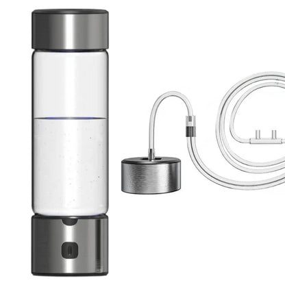 2-in-1 Hydrogen Water Generator 460ML Hydrogenated Water Bottle for Home Office Travel
