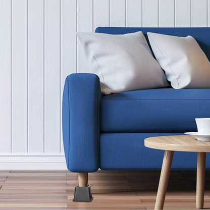 Set of 8Pcs Bed Furniture Risers Feet Heavy Duty Lifter for Sofa Table