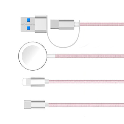 3 in 2 Watch Wireless Charger-Pink