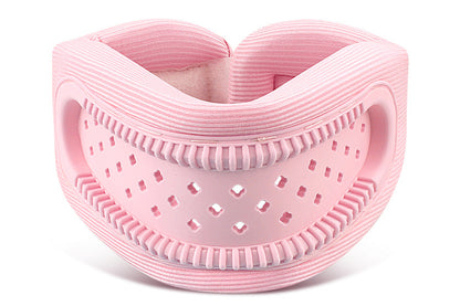 Neck Brace Neck Protectors Wraps Keep Vertebrae Stable Adjustable Cervical Collar -Pink