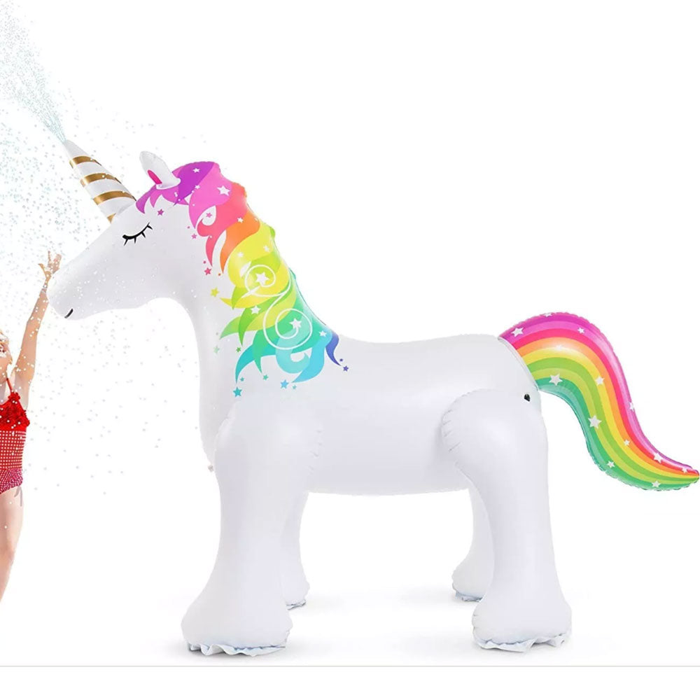 Giant Unicorns Inflatable Sprinkler Summer Outdoor Yard Water Spray Toy Style 2