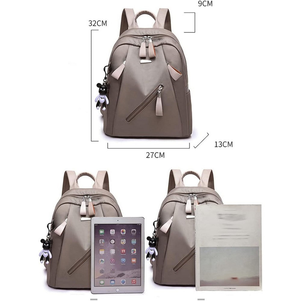 Student Laptop Backpack Middle High School Bookbag Travel Daypack-khaki