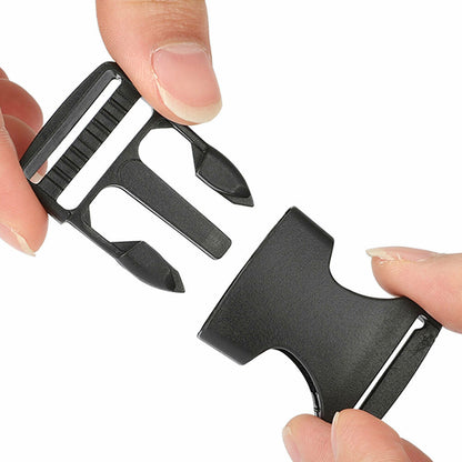 31Pcs Buckle and Strap Kit Nylon Strap with Triglide Clips for Backpack Dog Collar
