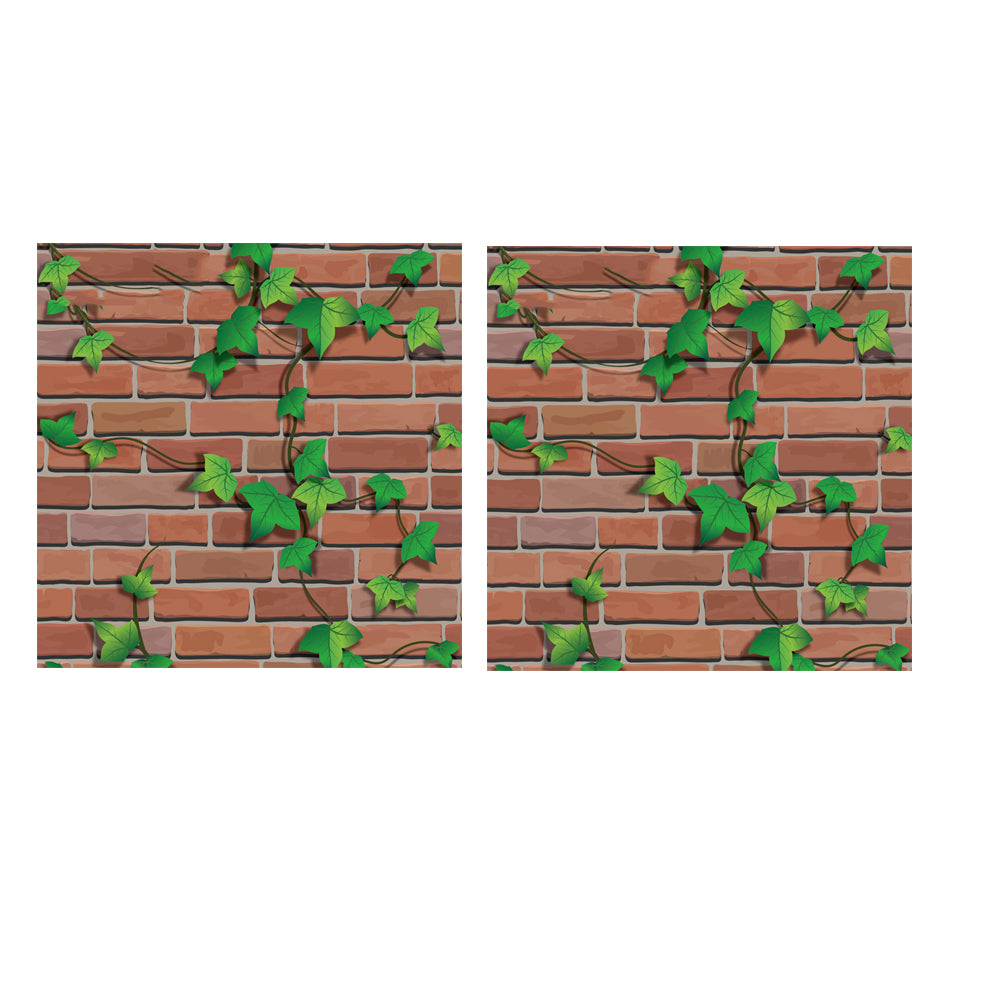 2pcs 10M 3D Natural Brick Stone Wallpaper Self Adhesive Wall Sticker -Style 2