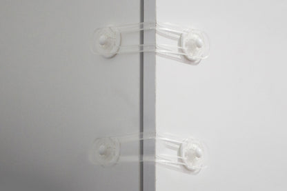 4Pcs Self-Adhesive Kids Home Security Lock Cupboard Cabinet Door Security Locks