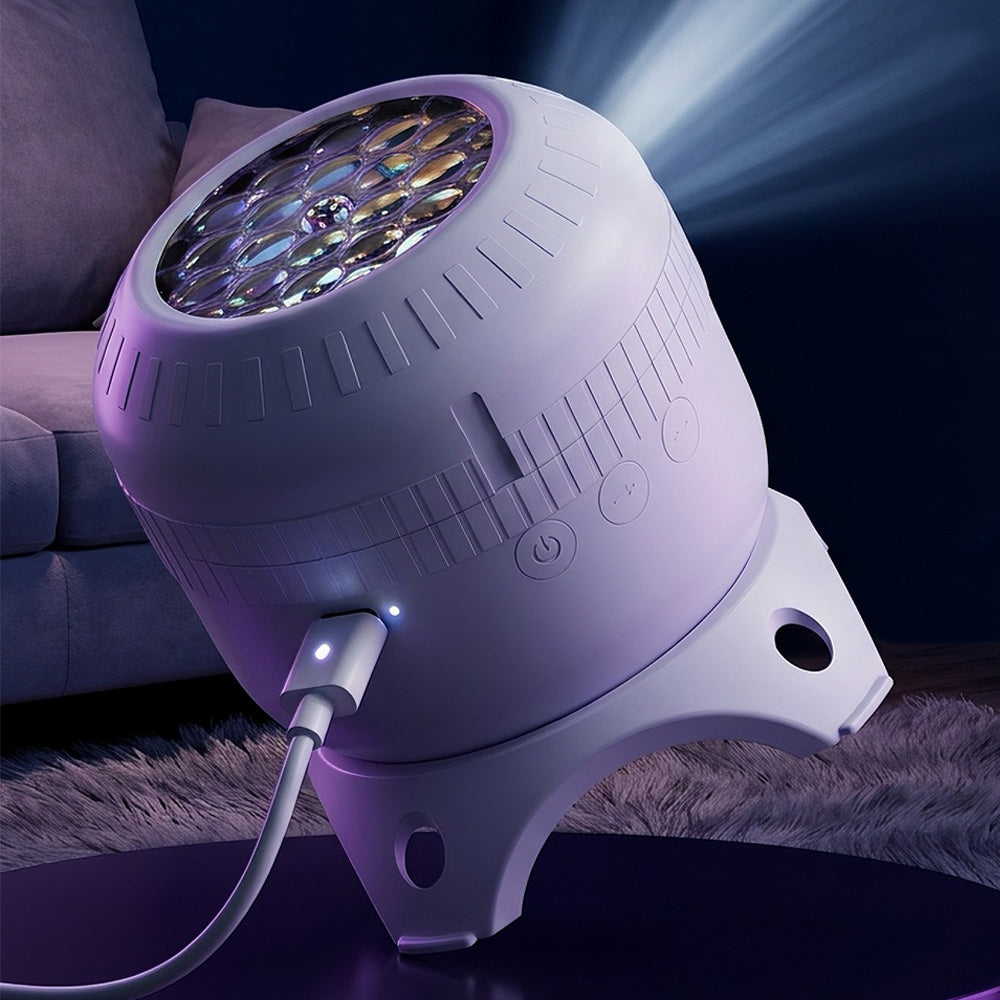 Christmas Projector Lights with 8 Pattern Festival Decoration Projector for Bedroom Living Room Car - White
