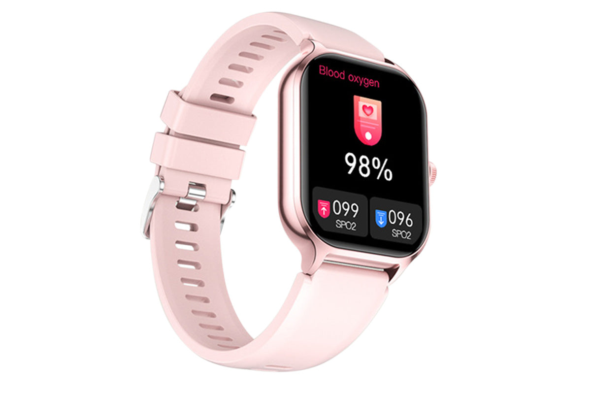 Bluetooth Smart Watch 59 Sports Modes Heart Rate Sleep Monitor Pink