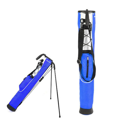 Lightweight Golf Stand Bag Portable Carry Bag for Driving Range-Blue